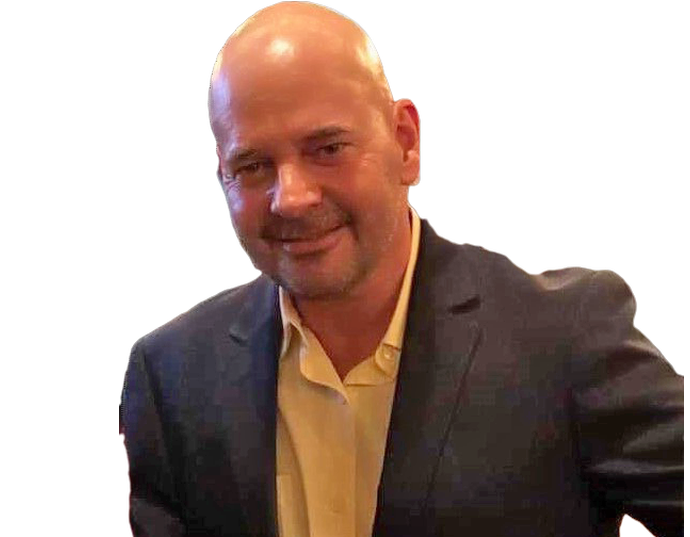Cutout portrait of founder J.P. Kraft, Jr.